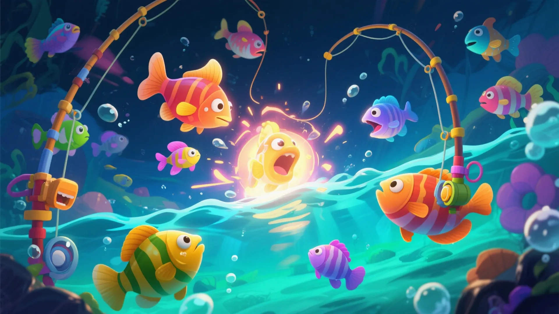 高倍捕鱼游戏背景